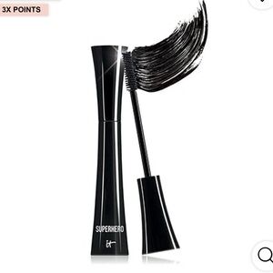 NEW IT COSMETICS SUPERHERO ELASTIC STRETCH VOLUMIZING AND LENGTHENING MASCARA